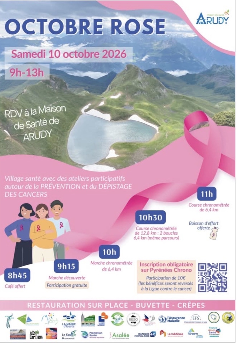 OCTOBRE ROSE 2026 - ARUDY