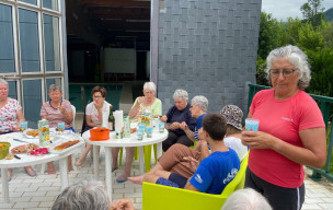 Piscine de Laruns - Pot de fin d'année, dernière séance d'aquagym