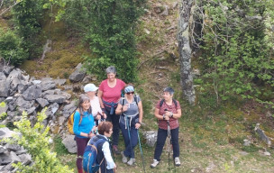 Marche Nordique du 24/04 à Louvie Soubiron