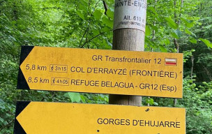 Tour des GORGES D'EHUJARRE - Ste Engrâce - BMVO -