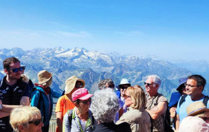 PIC DU MIDI DE BIGORRE - sortie de fin de saison organisée par Marie-Claude et Jeanine