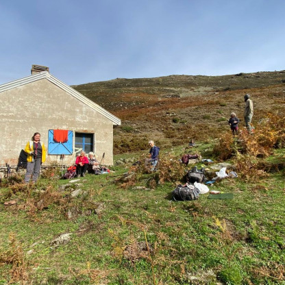 Rando cabane LACARRET (Gourzy) encadrée par Anne