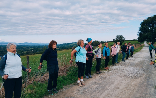Marche Nordique du 26/09 à Bescat 