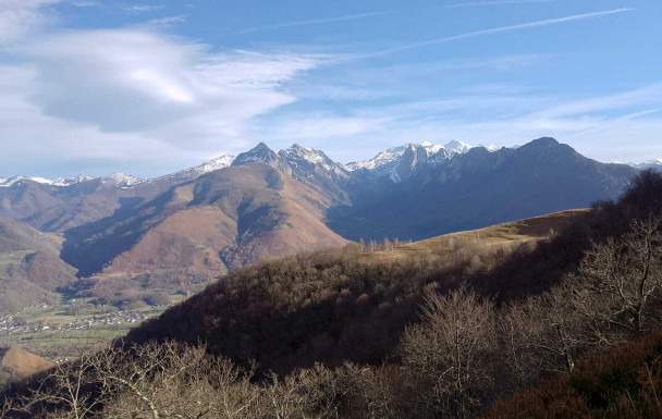 RANDO BMVO  SUR LES HAUTEURS D'OSSE-EN-ASPE (Soum de Pirait - Rocher des Chèvres en boucle par le col de Hourataté)