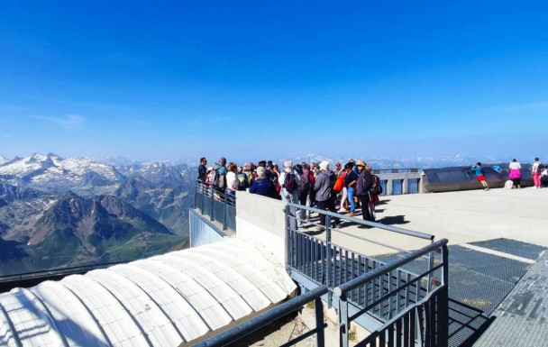 PIC DU MIDI DE BIGORRE - sortie de fin de saison organisée par Marie-Claude et Jeanine