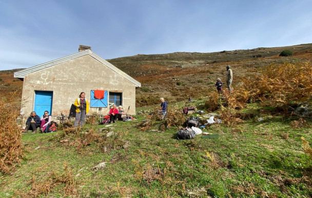 Rando cabane LACARRET (Gourzy) encadrée par Anne